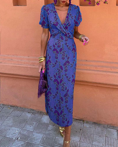 Erin | Stylish Floral Wrap Dress