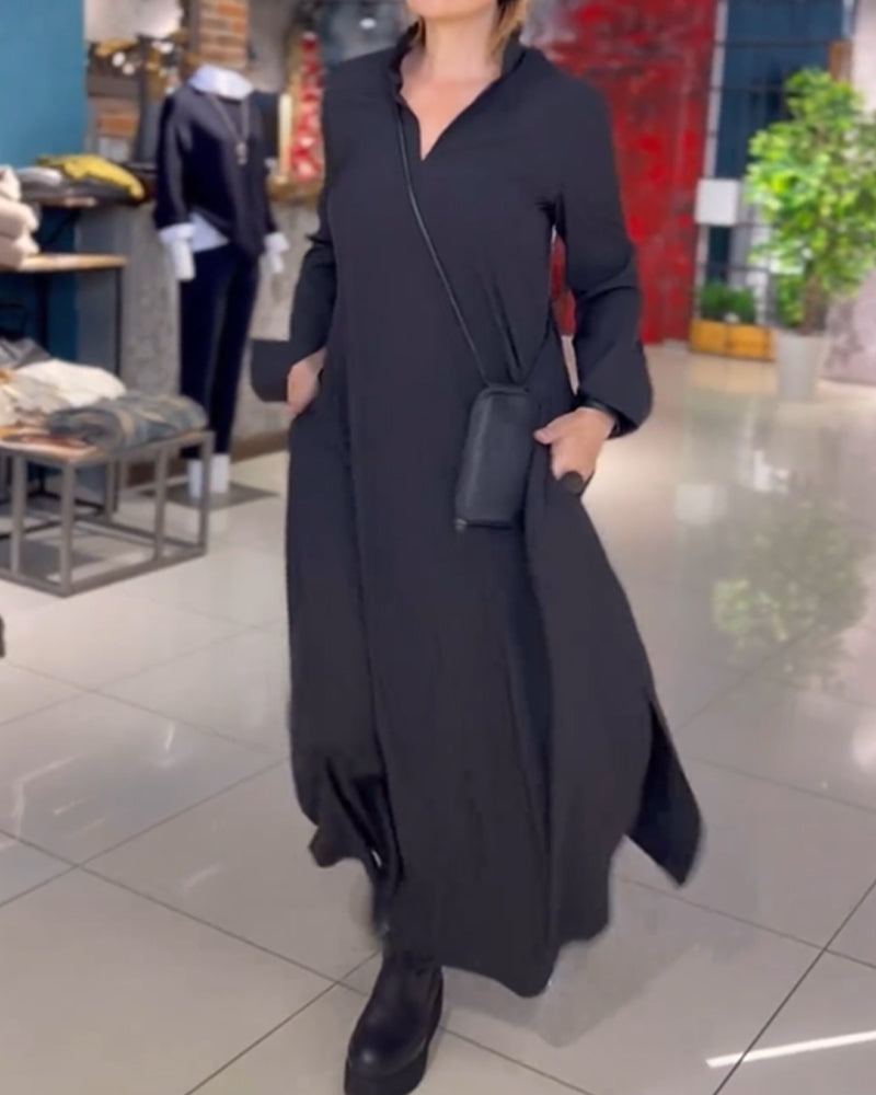 Jonna™ | Stylish Long-Sleeve Dress