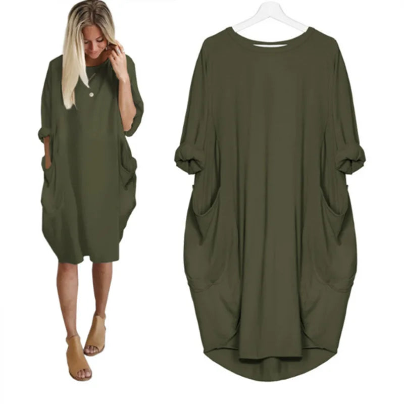 Bianca™ | Casual Pocket Dress