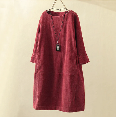 Emily™ | Stylish Casual Corduroy Dress