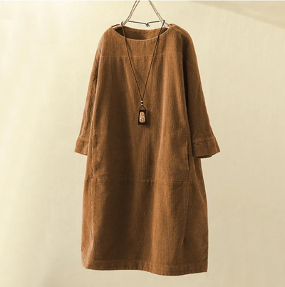 Emily™ | Stylish Casual Corduroy Dress