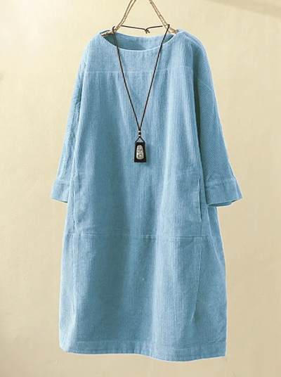 Emily™ | Stylish Casual Corduroy Dress