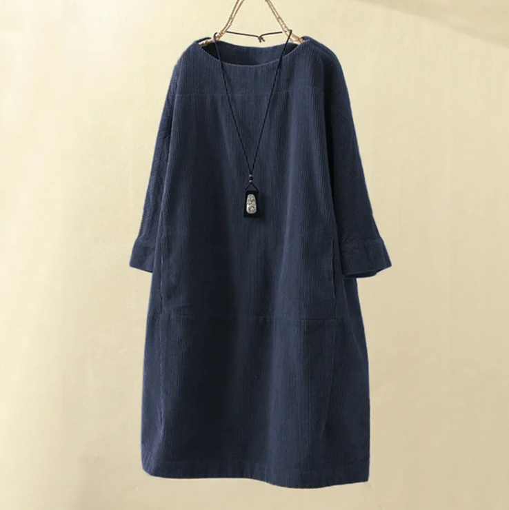 Emily™ | Stylish Casual Corduroy Dress