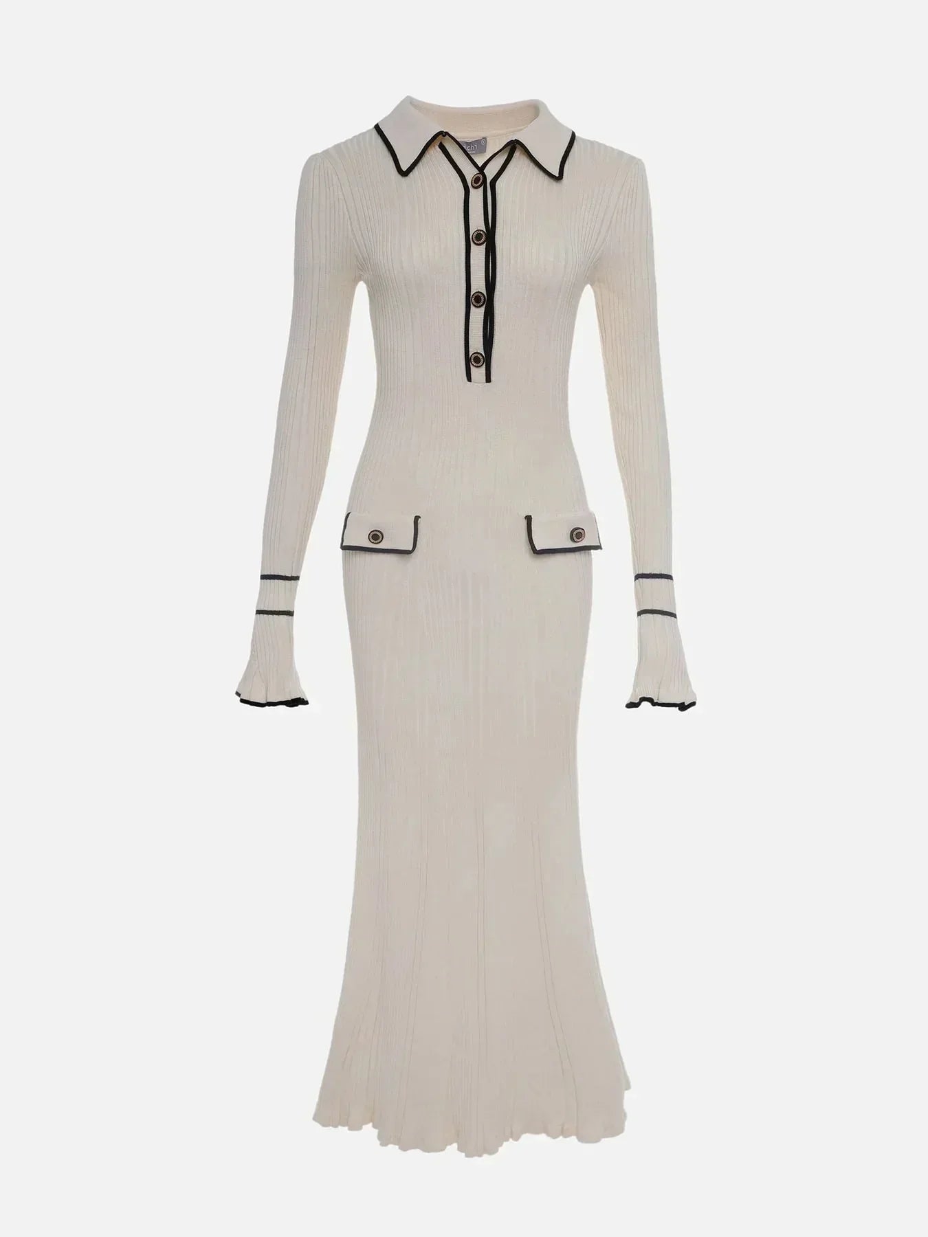 Parisian™ |  Chic Ruffle Maxi Dress