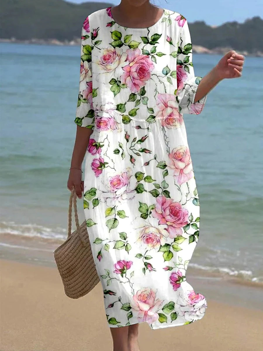 Kyla | Stylish Floral Maxi Dress